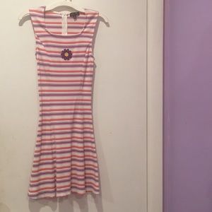 Delia’s sleeveless striped dress
